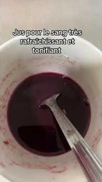 Jus naturel tonifiant et rafraîchissant pour la bonne circulation #recette #astuce #naturel