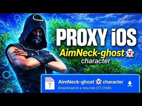 PROXY iOS Free Fire Max AimNeck 👻 Ghost Character