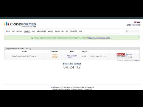 Codeforces Round 1083 (Div. 2) || #codeforces #live