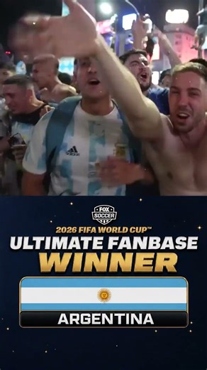 FROM EVERY CORNER OF THE WORLD … ONE FANBASE STANDS ABOVE 🇦🇷🔥
