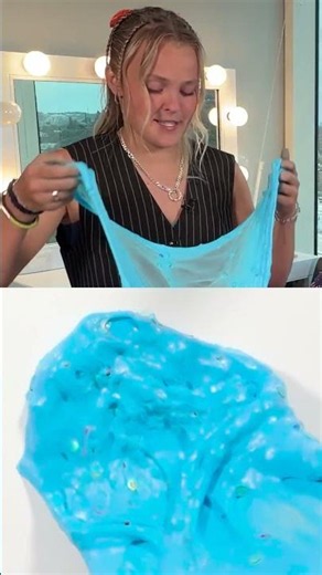 We'd have JoJo Siwa in the studio every day to play with slime if we could! #therundown #jojosiwa