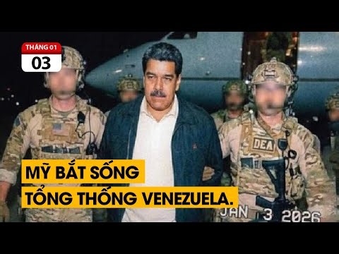 Ông Trump tuyên bố bắt sống tổng thống Venezuela. Nga và Trung Quốc ngơ ngác không hiểu chuyện gì.