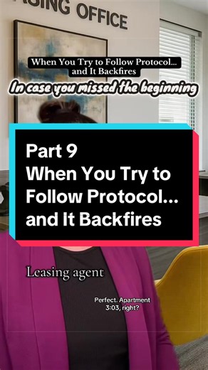 When You Try to Follow Protocol and It Backfires - Apartment Skit
