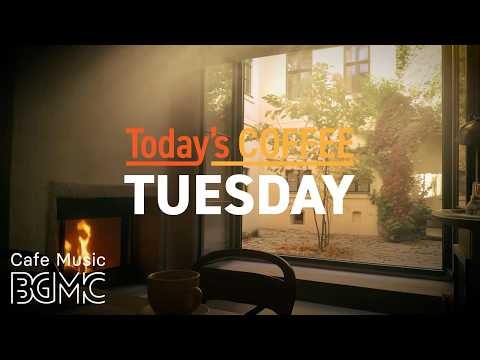 Cafe Music LIVE | Today's COFFEE TUESDAY: Warm October Cafe Jazz for Focus & Relaxation ☕