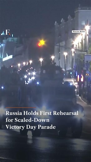 Russia Holds First Rehearsal for Scaled Down Victory Day Parade | Subscribe to Firstpost