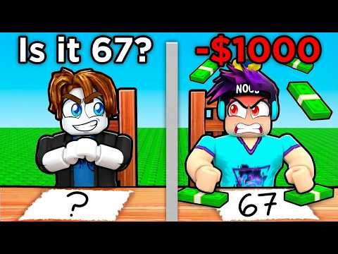 Roblox Guess the Number… But Every Loss Costs $$$$!