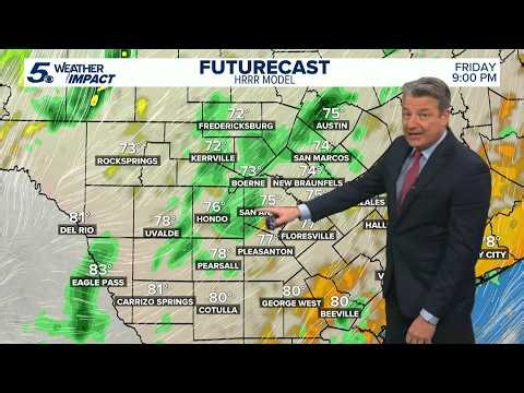 Flood Watch continues for San Antonio as more rain is in forecast | KENS 5 Weather Impact Forecast