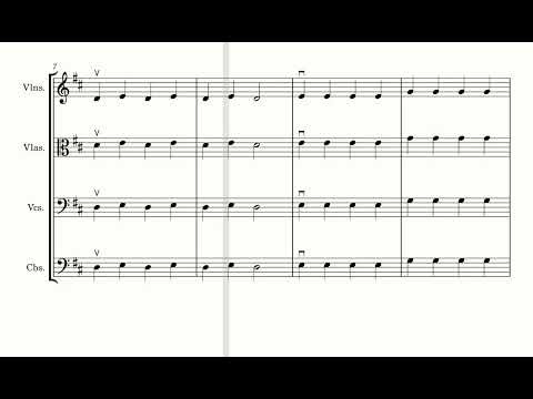 D String Rock Play Along by The Orchestra Teacher - 4th Finger