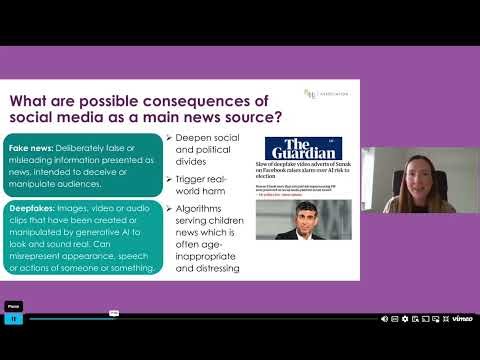 Workshop: Navigating the news - from crticial media literacy skills to managing wellbeing (KS1-4)