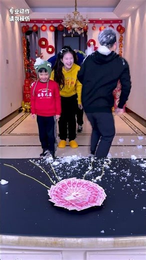 Rope challenge exciting during Spring Festival! #Family Game #Party Game #Game for Chinese New Year