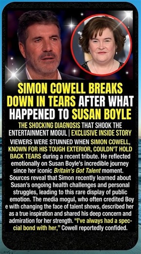 Simon Cowell Breaks Down in TEARS after What Happened to Susan Boyle