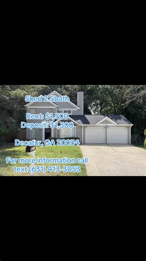 Spacious 5 Bedroom Home for Rent in Decatur, GA