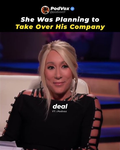 She Was Planning to Take Over His Company 🤯⁉️ #sharktank