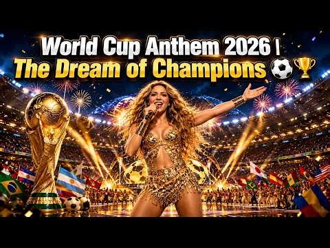 Shakira-World Cup Anthem 2026 | The Dream of Champions ⚽🏆