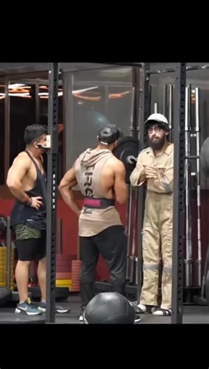 Anatoly prank City Taste Test at the Gym