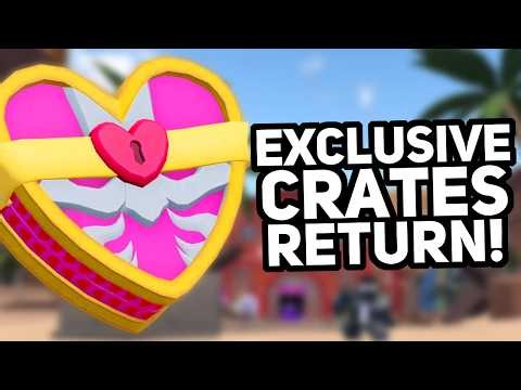 [GET IT NOW!] EXCLUSIVE CRATES ARE BACK