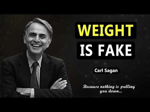 Weight Is Fake — Carl Sagan Explains What You Actually Feel