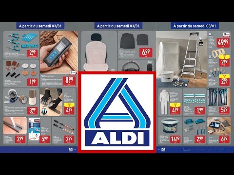 catalogue ALDI du 30 décembre 2025 ✅ Arrivage bricolage, auto et sport 🔥