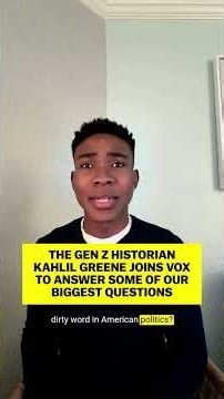 The Gen Z historian Kahlil Green joins Vox