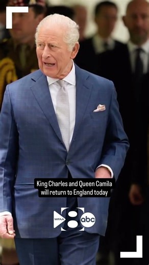 King Charles and Queen Camila will return to England today