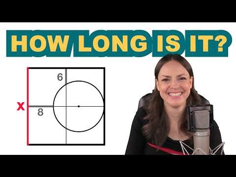 Can You Solve This Geometry Puzzle? – Find The Square‘s Side Length