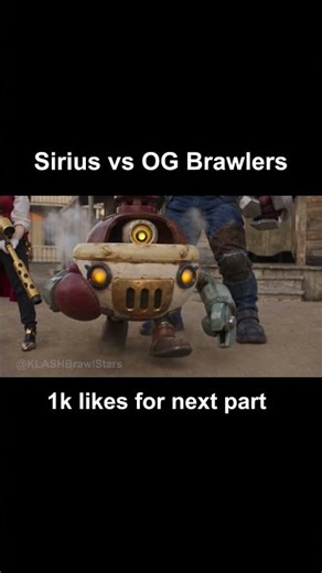 Sirius vs OG Brawlers Live Action 🔥 #brawlstars