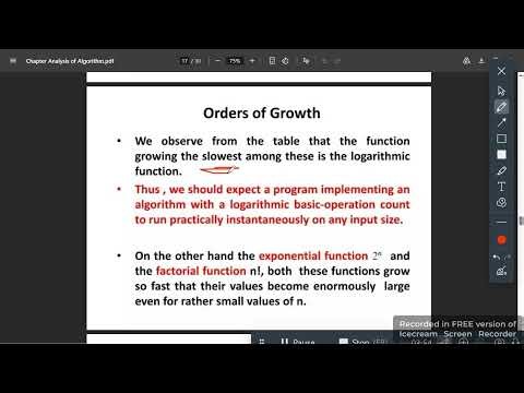 Order of Growth | Chap#2 Efficiency of Algorithm | Analysis of Algorithm course