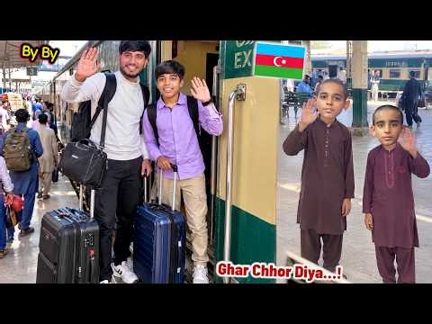 Said Goodbye to Home! Journey to Azerbaijan 🇦🇿 Begins! Travel Vlog