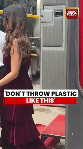 Shehnaaz Gill Sends Eco Message | “Don’t Throw Plastic Like This” Goes #viral #bollywood