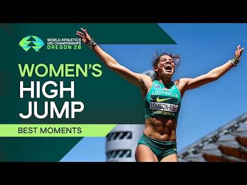 Best Moments Women's High Jump Final | World Athletics U20 Championships Oregon 26