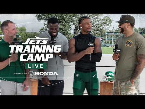 Method Man & AD Mitchell REACT to Jets Scrimmage | Training Camp Live