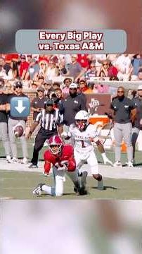 Alabama Football’s Big Plays vs. Texas A&M | 31–20 Win