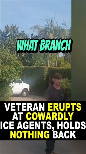 Combat Veteran Goes Scorched Earth on ICE Agents