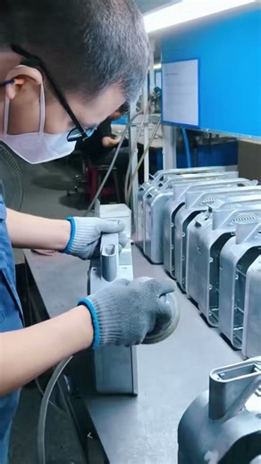 On-site Filming at a Die Casting Engineering Sample Factory #machine #diecast #factory #automobile