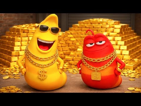 LARVA Season 1 Episode 101 ~ 201: Rich Kids 💸👑 Best Cartoons 2026 | Hilarious Cartoon