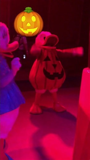 Pumpkin Donald Was Not Having It 🎃😤