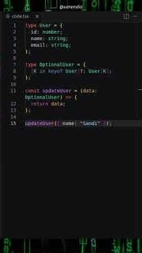TypeScript Advanced — Transform Object Types Instantly (Ep 15)