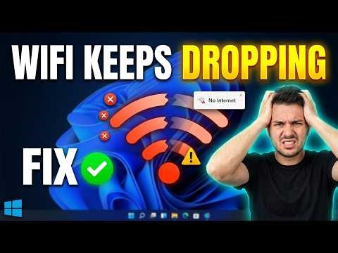 How to Fix Wi-Fi Randomly Disconnecting & Dropping Out in Windows 11