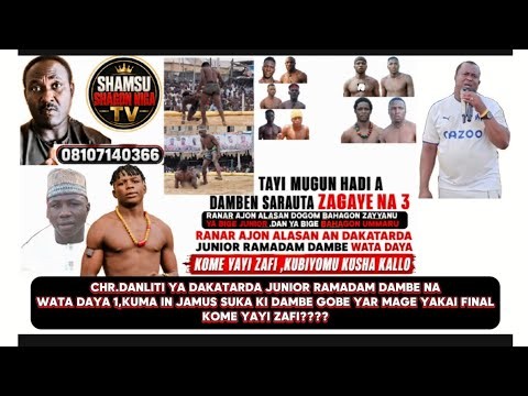 SAKAMAKON DAMBEN 5/7/2026 DB,ZAYYANU YA BG JUNIOR TAYI MUGUN HADI DAMBEN SARAUTA ANDAKATARDA JUNIOR