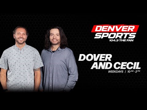 Dover and Cecil LIVE - 4/27/26 Broncos talk #denversports #broncos