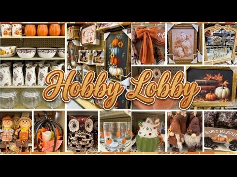 🍂 ALL NEW EXCLUSIVE Hobby Lobby FALL 2026 Shop With Me! NEW Decor You NEED To See!