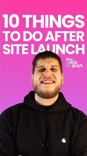 10 Things To Do After You Launch Your Wix Website | Wix SEO Checklist