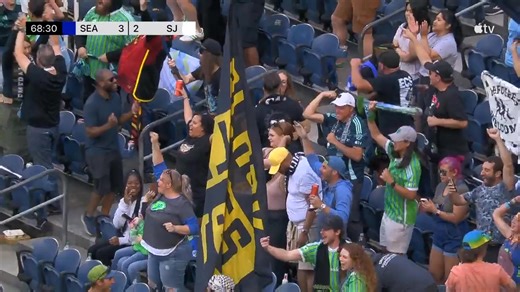 Top Plays of 2025: No. 6️⃣ Pepo scored this golazo v. San Jose to secure the 3-2 Heritage Cup dub! 🏆 | Seattle Sounders FC