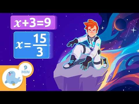 EQUATIONS for Kids 👽🛸 Equations with Addition, Subtraction, Multiplication, and Division