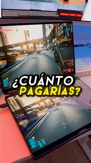 El primer portátil gaming con 2 PANTALLAS 😱💥 #asus #rogzephyrusduo #vandal