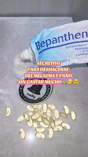 SECRETO PARA DESHACERSE DEL MELASMA Y PAÑO SIN GASTAR MUCHO🙏🙏🙏🙏🙏🙏🙏🙏🙏🙏🙏😍👶👼💫🥰♥️#melasma #bepanthen #paratiiiiii #pielsana #fyppp