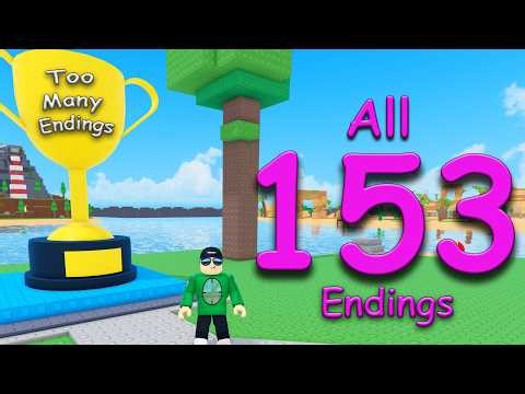 How To Get EVERY ENDING *Too Many Endings* Roblox
