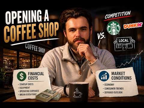 How to Open a Coffee Shop! (And Compete with Starbucks)