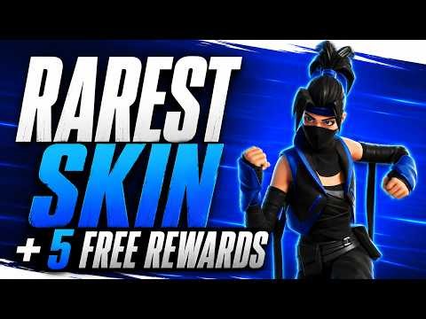 You Can Get 5 FREE Rewards + The RAREST Skin In Fortnite... Here's How!