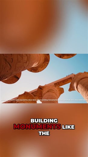 Ancient Egypt's Workers: Not Slaves, But Skilled Builders! #shorts